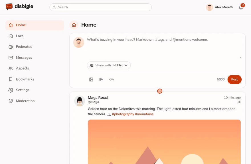 Animation: switching between the light and the dark theme